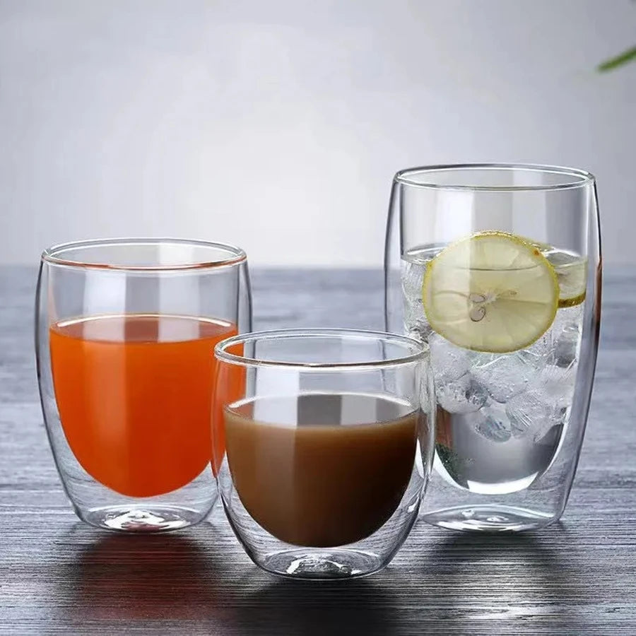 Tetera con infusor transparente: vidrio de doble pared para una preparación perfecta del té