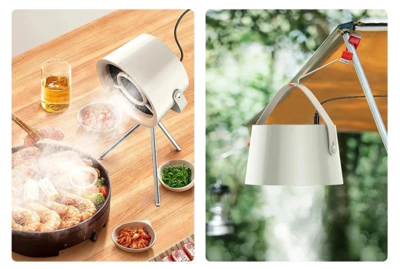 Exaustify portable kitchen hood with innovative design